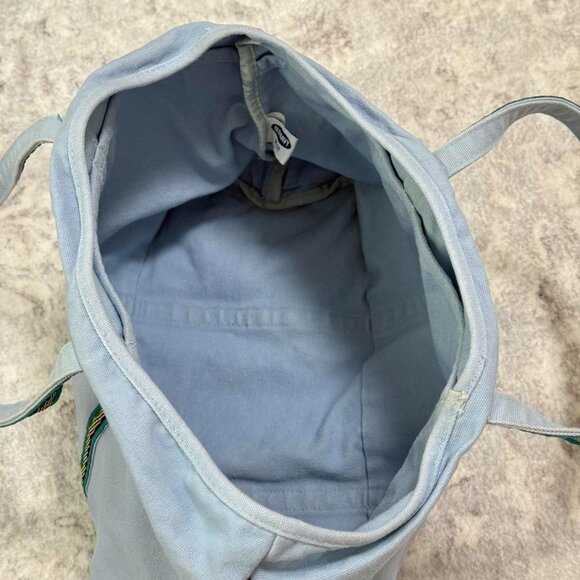 y2k Old Navy tote bag baby blue canvas purse - Picture 2 of 7